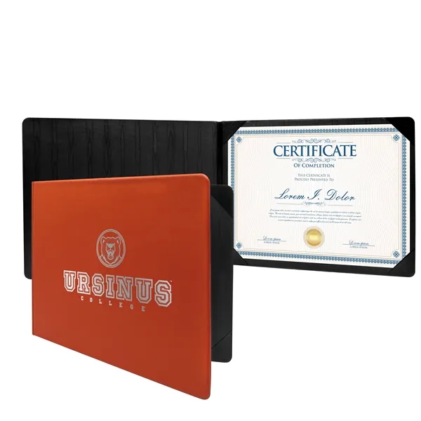 Red color option for Diploma Holder Standard Landscape