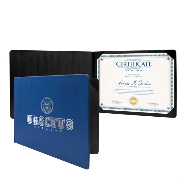 Royal Blue color option for Diploma Holder Standard Landscape