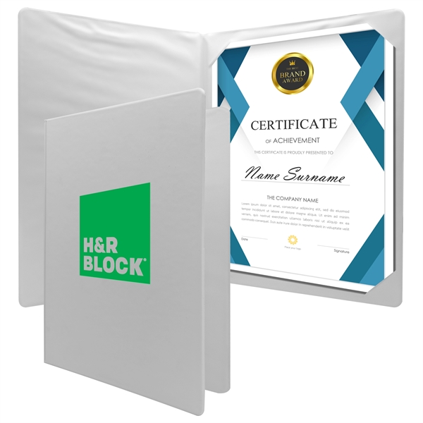 White color option for Diploma Holder Economy Portrait