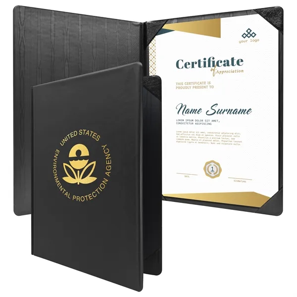 Black color option for Diploma Holder Standard Portrait