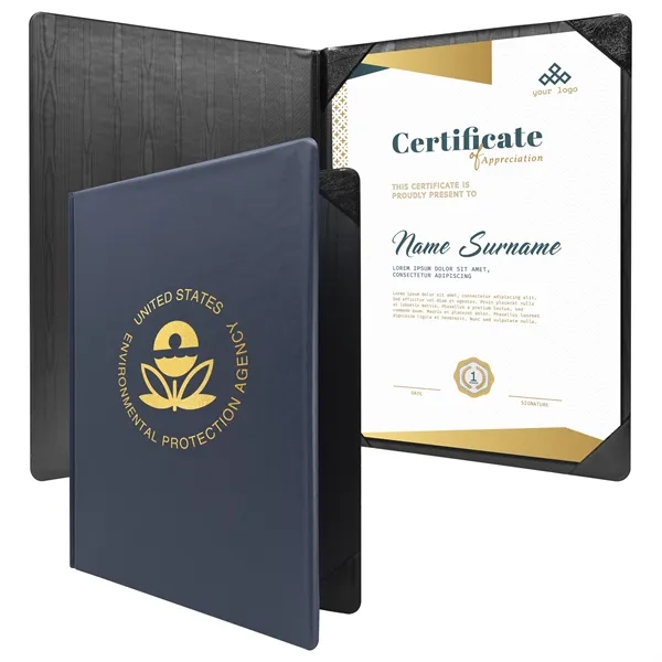 Navy Blue color option for Diploma Holder Standard Portrait