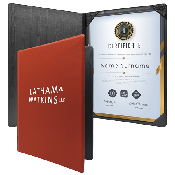 Red color option for Diploma Holder Padded Portrait