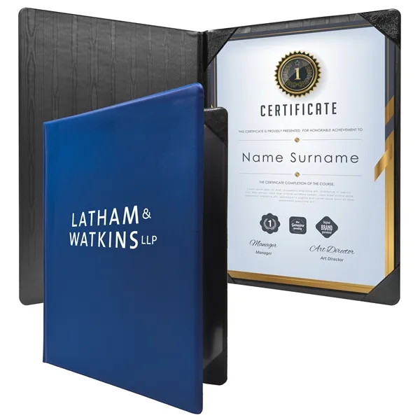 Royal Blue color option for Diploma Holder Padded Portrait