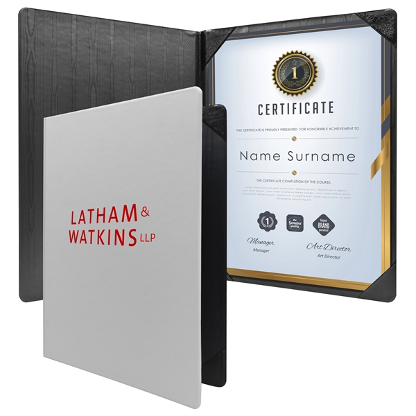 White color option for Diploma Holder Padded Portrait