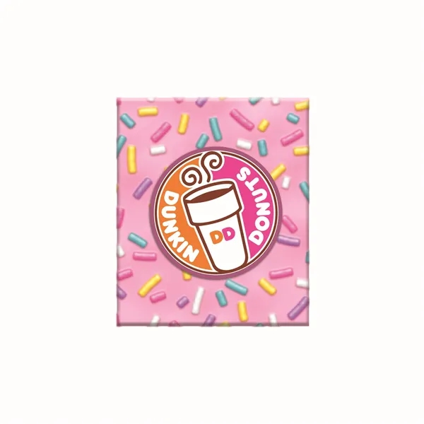 White color option for 5 D Rectangle Magnet