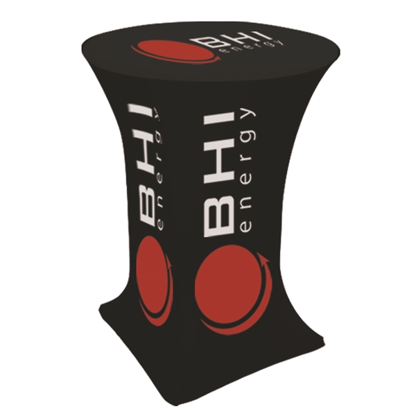 Custom color option for 32" Round Counter Height Table Covers, Stretch