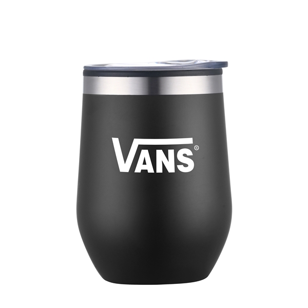 Black color option for 12 Oz. Wine Tumbler