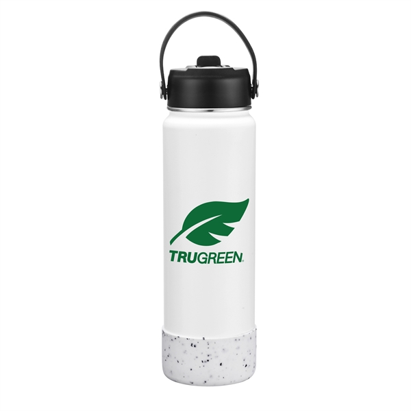 White color option for 27 Oz. Stainless Steel Water Bottle / Silicone Bottom Sleeve