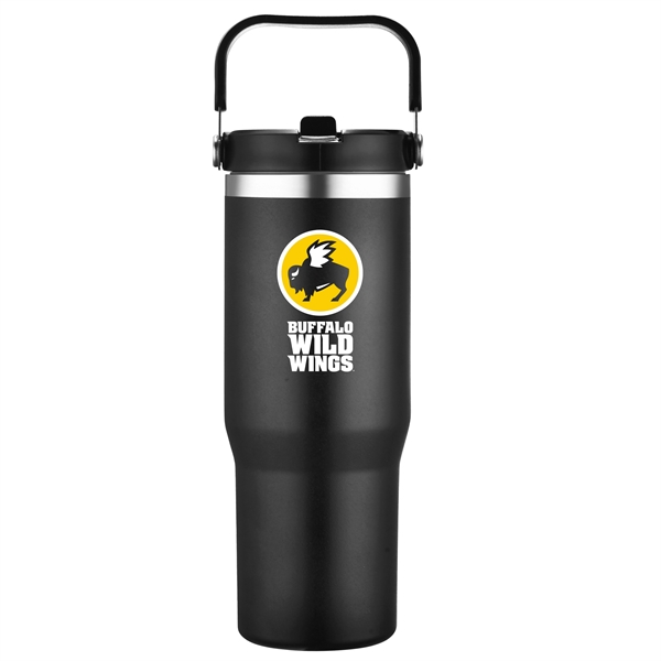Black color option for 30 Oz. Tumbler With Carry Handle