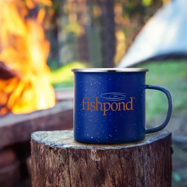 Blue 661C color option for 16 Oz. Enamel Camping Mug