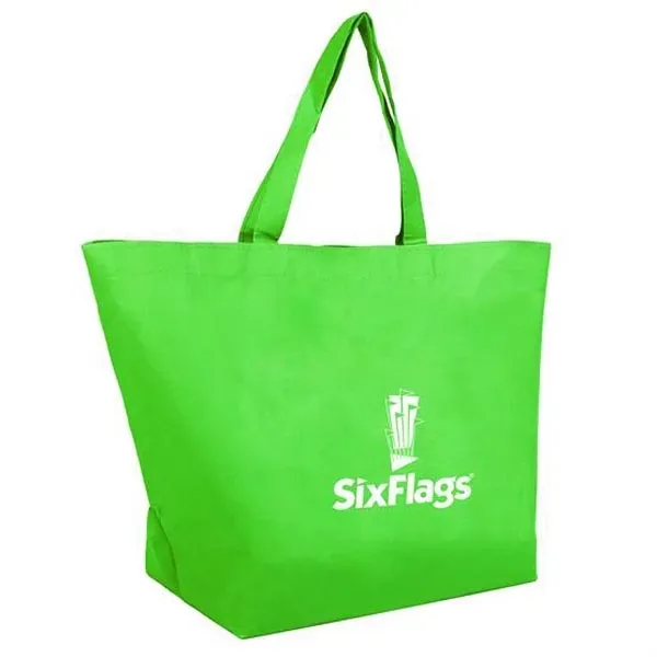 Lime Green color option for Eco Non Woven Shopping Tote