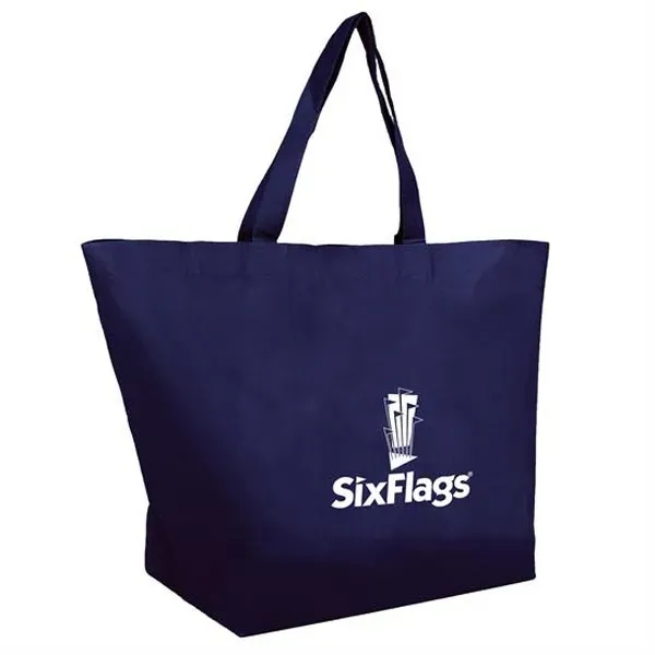 Navy Blue color option for Eco Non Woven Shopping Tote