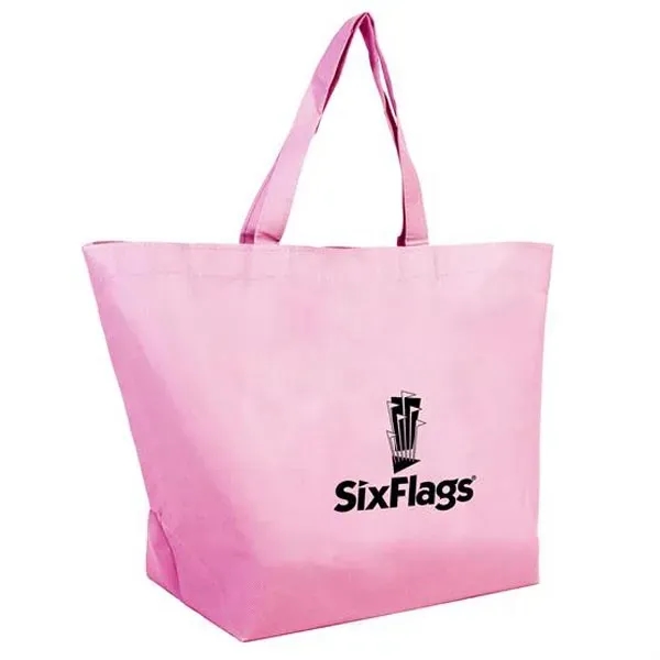 Pink color option for Eco Non Woven Shopping Tote