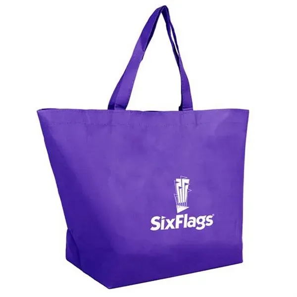 Purple color option for Eco Non Woven Shopping Tote