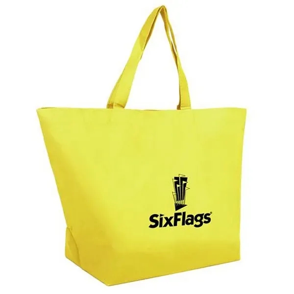 Yellow color option for Eco Non Woven Shopping Tote