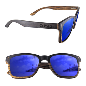 Photo of Dual Tone Wood Sunglasses With Polarized Or Mirror Lens