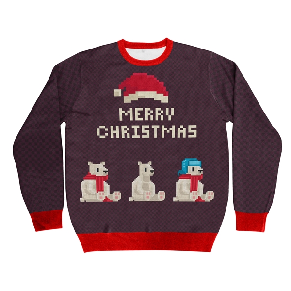 Multi Color color option for Holiday Sweater