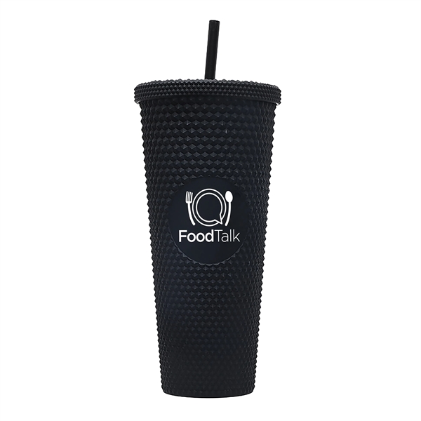 Black color option for 24 Oz Studded Tumbler