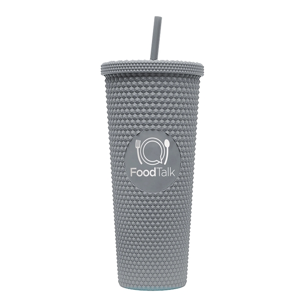 Gray color option for 24 Oz Studded Tumbler
