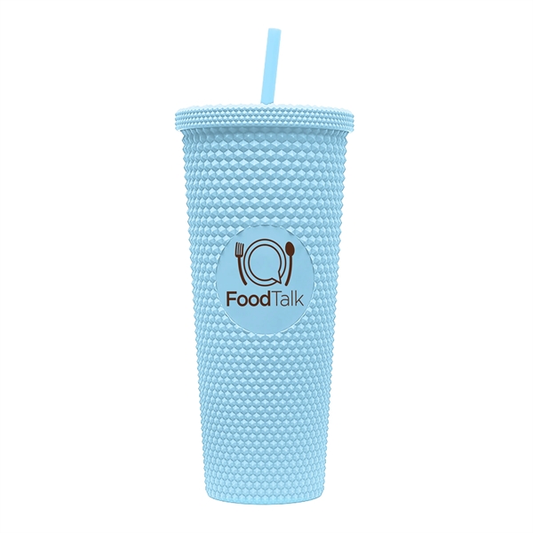 Light Blue color option for 24 Oz Studded Tumbler