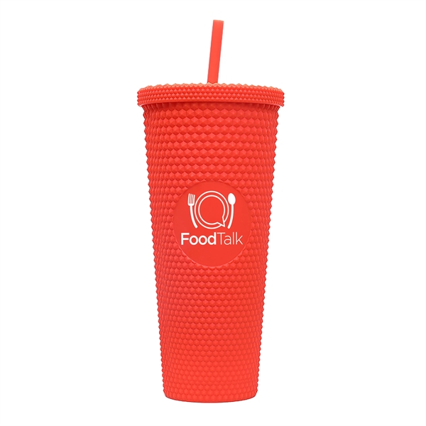 Orange color option for 24 Oz Studded Tumbler
