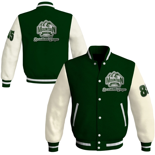 Custom color option for Varsity Jacket