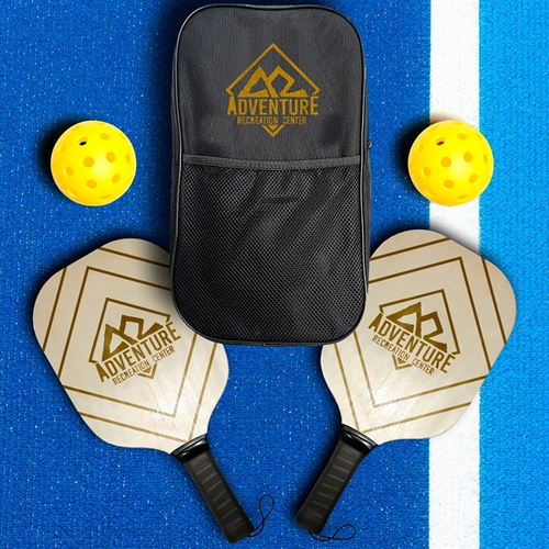 Main photo of Wood Pickleball Set