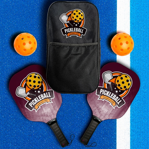 Photo of Wood Pickleball Set Full Color