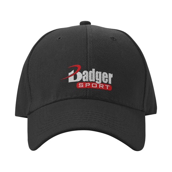 Black color option for Full Color Imprint Baseball Cap