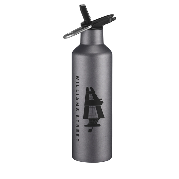 Gray color option for 20 Oz. Double Wall Stainless Steel Bottle