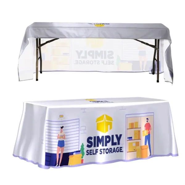Standard color option for Standard Table Cover With Open Back 6'