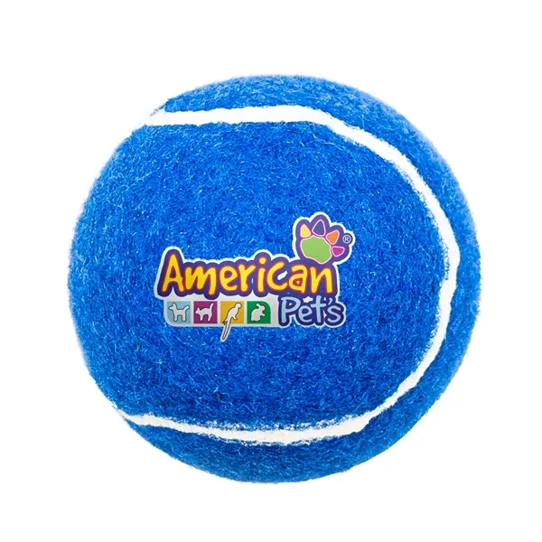Blue color option for Pet Fetch Toy Tennis Ball