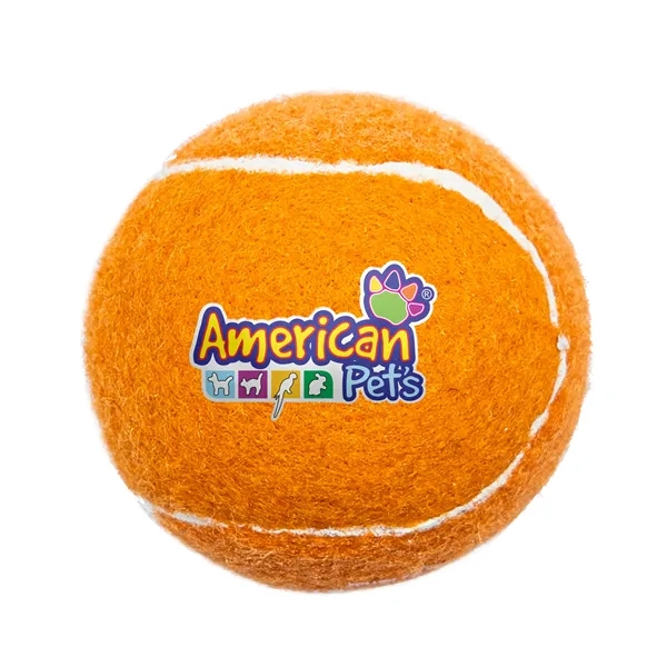 Orange color option for Pet Fetch Toy Tennis Ball