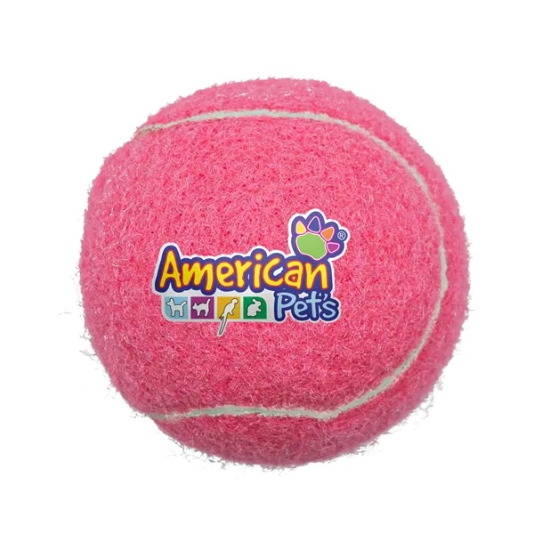 Pink color option for Pet Fetch Toy Tennis Ball