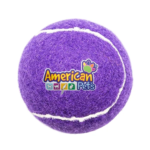 Purple color option for Pet Fetch Toy Tennis Ball