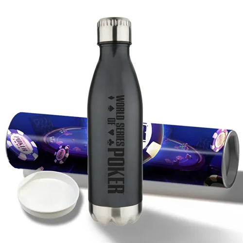 Main photo of 17 Oz Stainless Steel Cola Bottle With Shipping Tube
