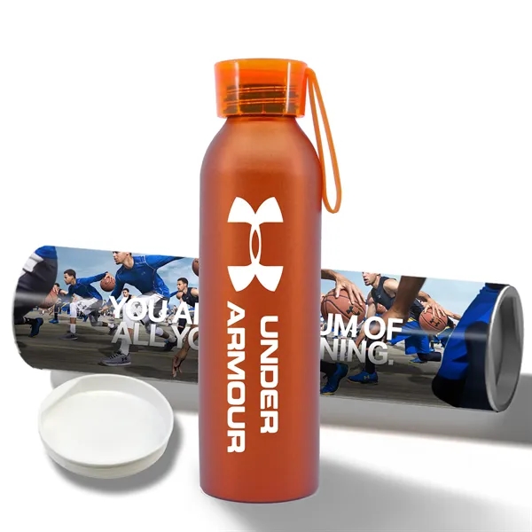 Orange color option for 20 Oz Aluminum Bottle With Shipping Tube