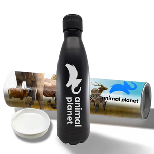 Photo of Antimicrobial 17 Oz Stainless Steel Cola With Shipping Tube