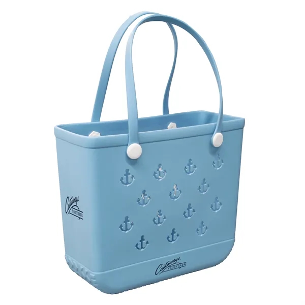 Light Blue 542C color option for Eva Mini Beachcomber Anchor Bag/Tote