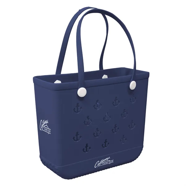 Navy Blue 282C color option for Eva Mini Beachcomber Anchor Bag/Tote