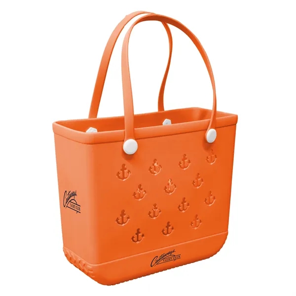 Orange 172C color option for Eva Mini Beachcomber Anchor Bag/Tote