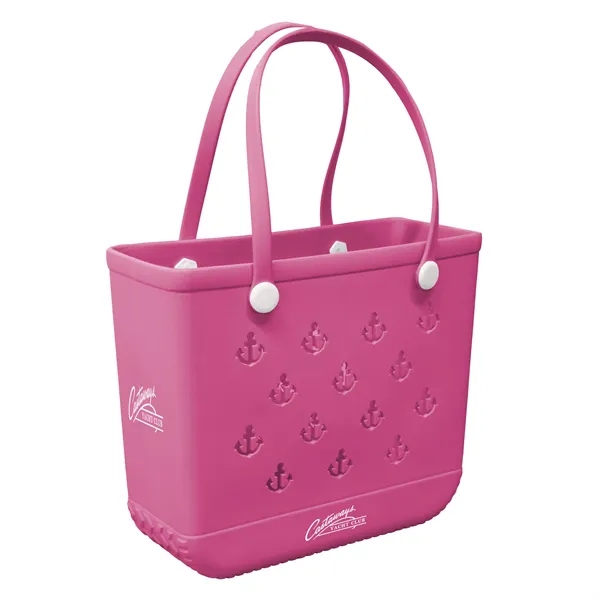 Rose Red 239C color option for Eva Mini Beachcomber Anchor Bag/Tote