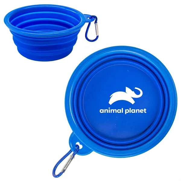 Blue color option for Pack A Pet Bowl