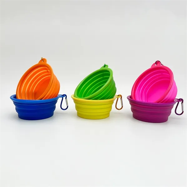 Green color option for Pack A Pet Bowl