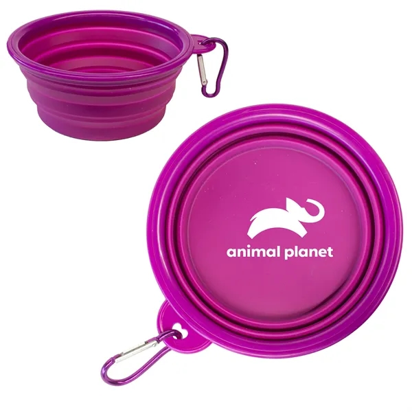 Purple color option for Pack A Pet Bowl
