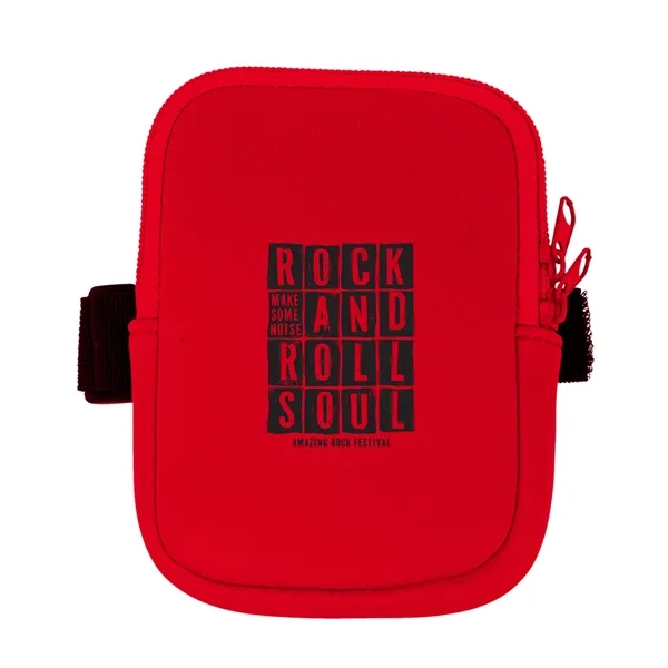 Red 185C color option for Water Bottle Pouch