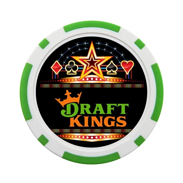 Lime Green 7488C color option for Casino Poker Chips