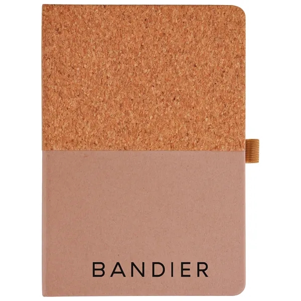 Almond 4045C color option for Cork And Fruit Paper Notebook