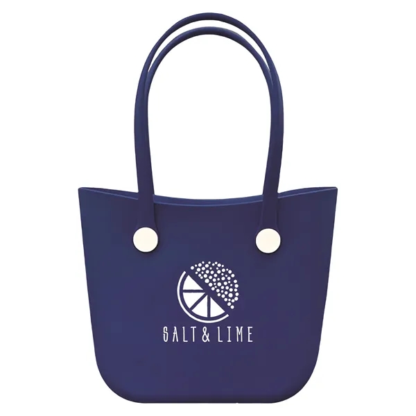 Navy color option for Mini Seamless Beach Bag / Tote