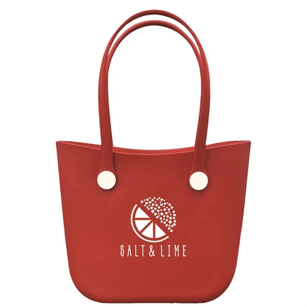 Red color option for Mini Seamless Beach Bag / Tote